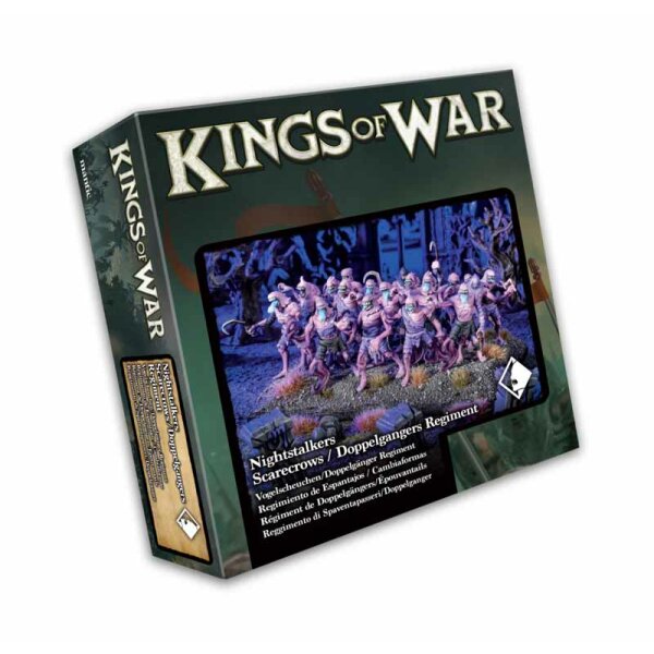 Kings of War: Nightstalker Scarecrows / Doppelgangers Regiment