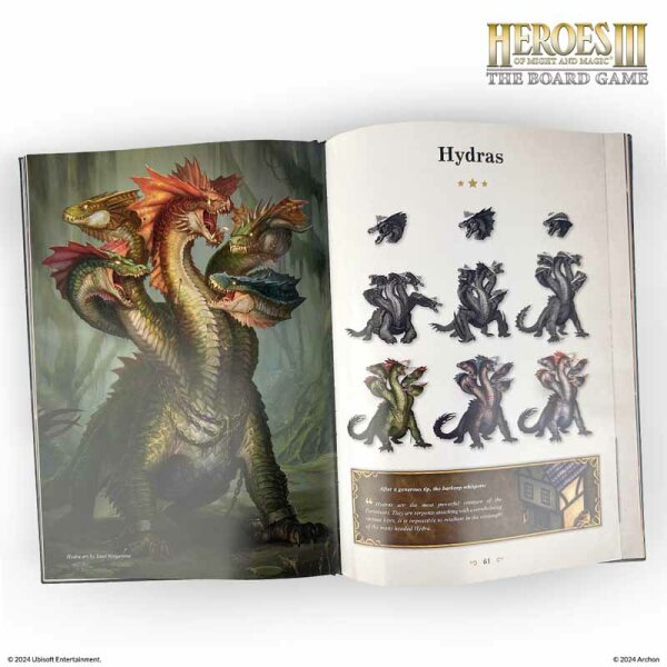 HoMM III: The Board Game Art Book EN