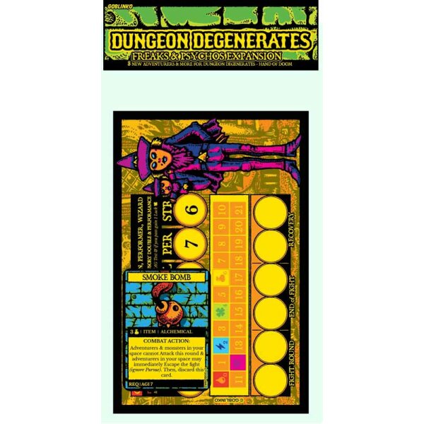 Dungeon Degenerates: Freaks & Psychos Expansion