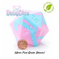 Random Encounter: Baby Dice | Baby Blue and Powder Pink...