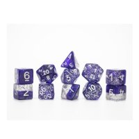 Halfsies Dice: Glitter Edition - Purple