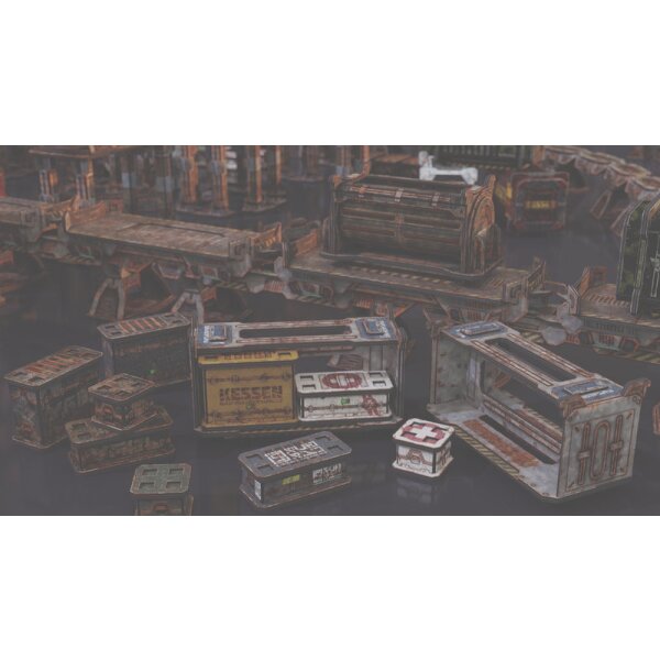 TinkerTurf Sci-Fi - Containers - Abandoned Theme