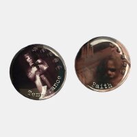 Faith & Temperance (Lunch Money Button Men)