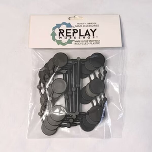 Replay Miniatures Bases 1" Round