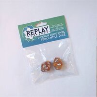 Superior Agate Swirl Recycled Percentile Dice