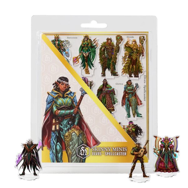 Skinny Minis - Elves Spellcaster