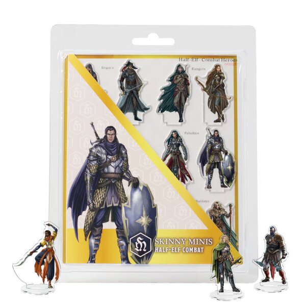 Skinny Minis - Half-Elf Combat