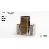 Grass Tufts - Light Brown 6mm - Small