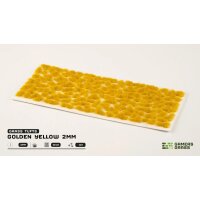 Grass Tufts - Golden Yellow 2mm