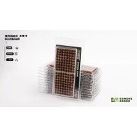 Grass Tufts - Brown 4mm - Small