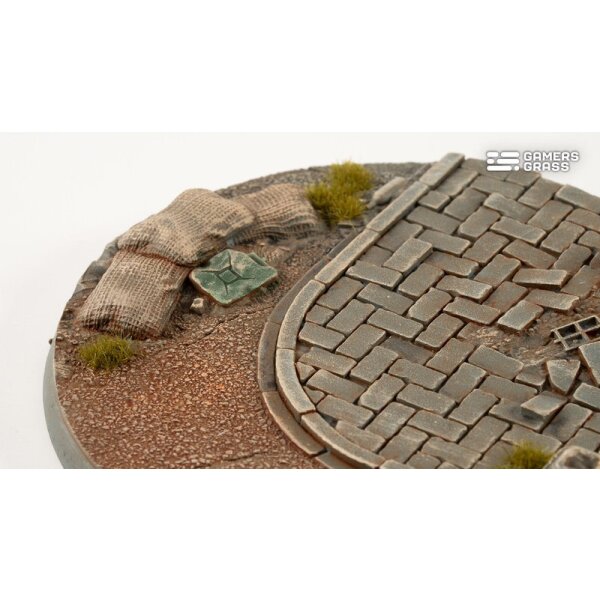 Battle Ready Bases - Urban Warfare - Round 80mm (x1)