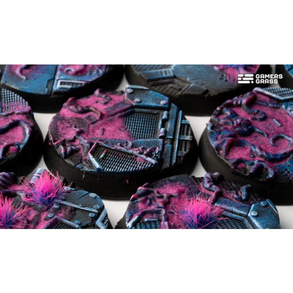 Battle Ready Bases - Alien Infestation - Round 32mm (x8)