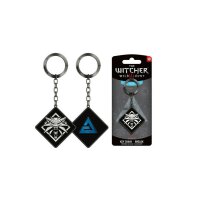 The Witcher 3 AARD Symbol Keychain