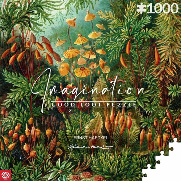 Ernst Haeckel Muscinae Puzzles 1000