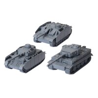German Tank Platoon (Panver IV H, Tiger I, StuG III G)