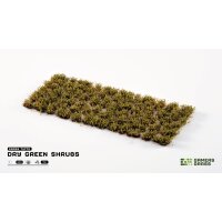 Dry Green Shrubs