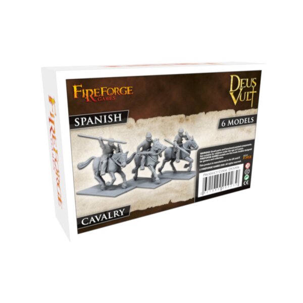 Spanish Cavalry (6 cavalry models sword/lance)