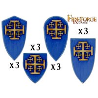 The Order of Jerusalem Shields (12pcs.)