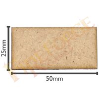 Square Bases 25x50mm (20pcs.)
