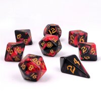 8 Piece RPG Dice Set-Blood Pact