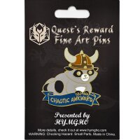 Quests Reward Fine Art Pins: Chaotic Awkward Raccoon