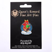 Quests Reward Fine Art Pins-Book Wyrm