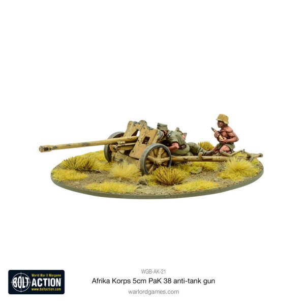 Bolt Action: Afrika Korps 5cm Pak38 Anti-Tank Gun