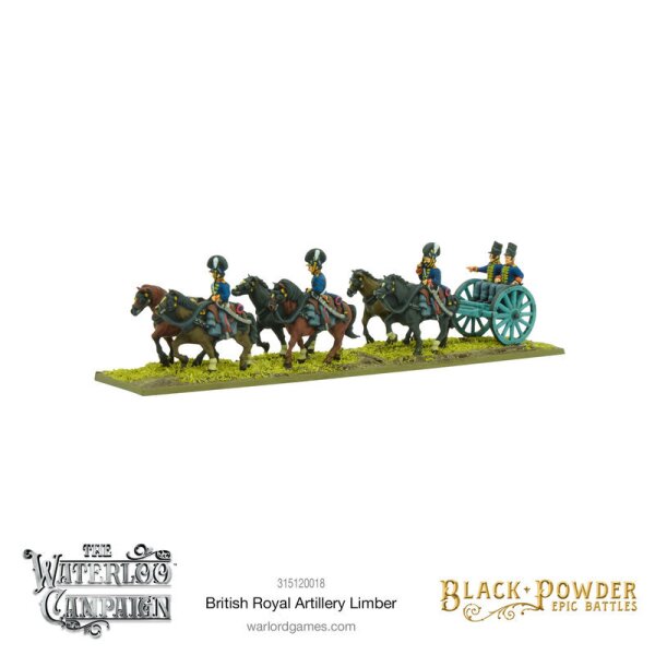 Black Powder Epic Battles: Waterloo - British Royal Artillery Limber