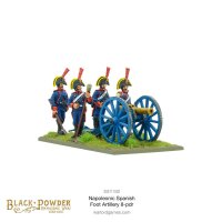Black Powder: Napoleonic Spanish Foot Artillery 8pdr