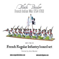 Black Powder: French Indian War: French Regular Infantry