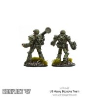 Konfikt 47: US Heavy Infantry Bazooka Team (2 Miniatures)