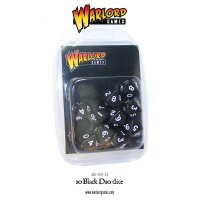 D10 Dice Pack - Black (10)