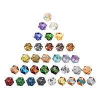 D&D Dragon Scale Metal Dice Set: Gold