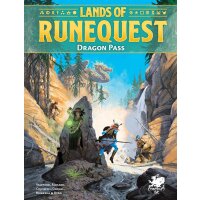 Lands of RuneQuest: Dragon Pass - Hardcover