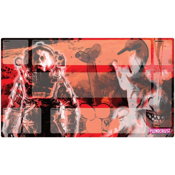 Plunderlust: Killer Clowns Playmat - Zoned
