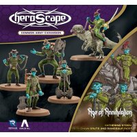 Heroscape Chain Gruts and Ramosaur Rider Army Expansion
