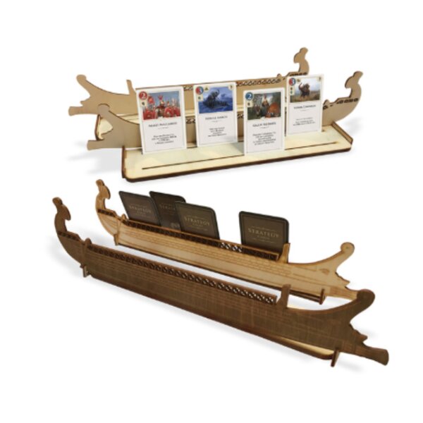 Hannibal & Hamilcar: Wooden Card Holders