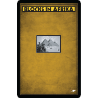 Blocks In Afrika - Card Deck