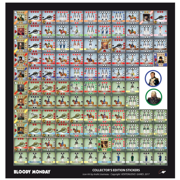 Bloody Monday - PVC Collectors Edition Stickers