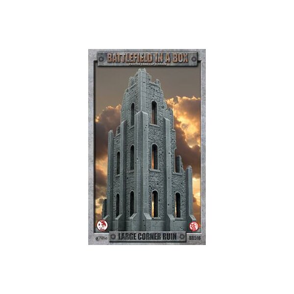 Gothic Battlefields: Large Corner Ruin (x1)