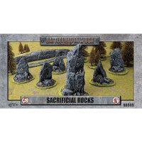 Features: Sacrificial Rocks (x6)